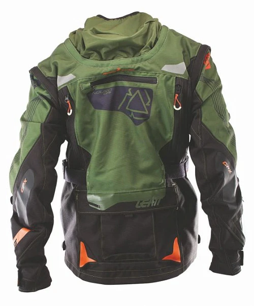 Leatt GPX 5.5 мотокуртка эндуро, черный-хаки
