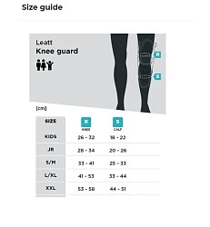 Leatt Dual Axis Pro Black шарнирные наколенники