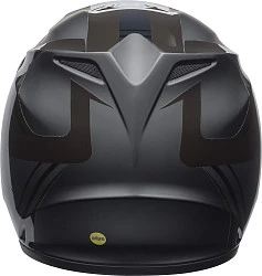Bell MX-9 Mips Blkout Maradr шлем кроссовый, серо-черный