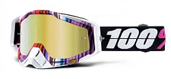 100% Racecraft Glitch Mirror Gold Lens мотоочки