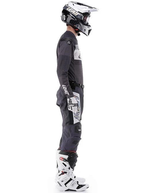 Leatt Moto 5.5 I.K.S / UltraWeld 2024 Graphite комплект
