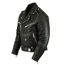 First M781BRO Косуха кожаная с пряжками, XS-3XL