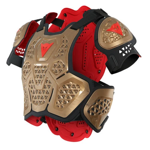 Dainese MX2 Roost панцирь с плечами, черно-золотой
