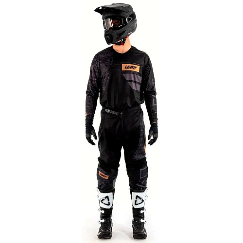 Leatt 3.5 Ride Kit 2025 Black комплект мотоштаны + джерси, черный