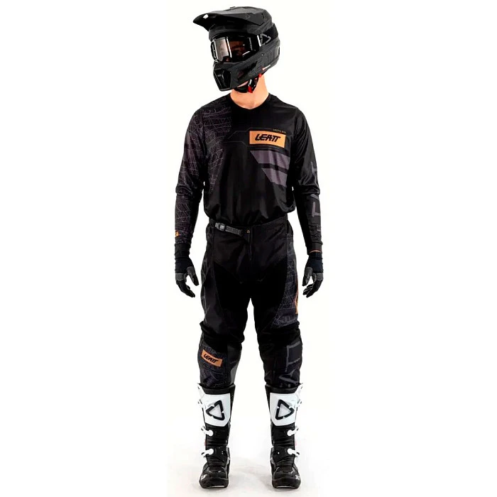 Leatt 3.5 Ride Kit 2025 Black комплект мотоштаны + джерси, черный
