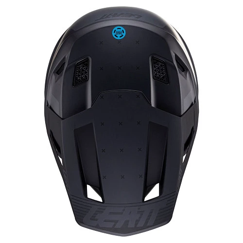Leatt Kit Moto 7.5 V25 Stealth шлем кроссовый + Velocity 4.5 мотоочки