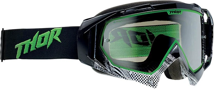 Thor S14 Hero Magnet Black/Green мотоочки, черно-зеленый