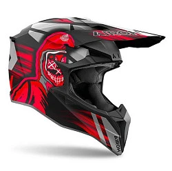 Airoh Wraaap Cyber Red Matt шлем внедорожный
