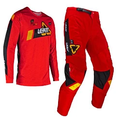 Leatt 3.5 Ride Kit 2024 Red комплект мотоштаны + джерси