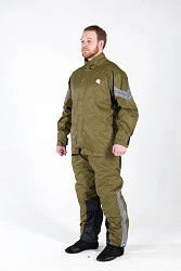 Hyperlook Titan дождевик раздельный (куртка+штаны), хаки