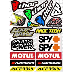 Набор наклеек А4 MXLOGO3