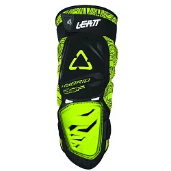 Leatt 3DF Hybrid наколенники, черно-салатовый
