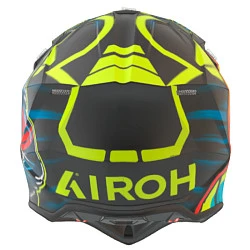 Airoh Wraaap Cyber Yellow Matt шлем внедорожный