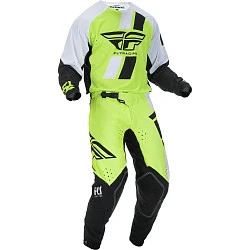 Fly Racing Evolution DST 2019 комплект, черно-бело-желтый