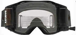 Oakley Airbrake (Roll-Off) Solid мотоочки черный, прозрачная линза (57-989)
