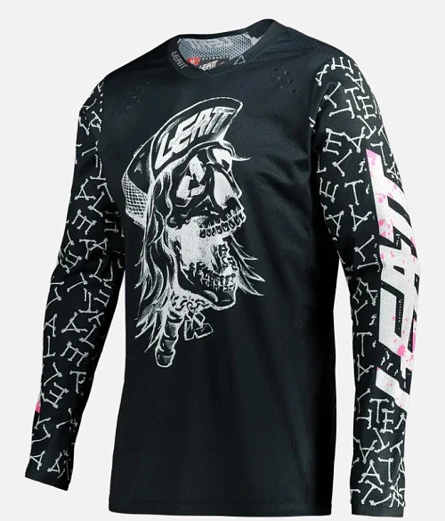 Leatt GPX 4.5 Lite 2021 Skull Black джерси