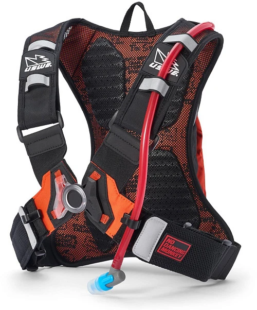 USWE Raw 3L Dirt Biking Hydration Pack (2L) Factory Orange рюкзак-гидропак