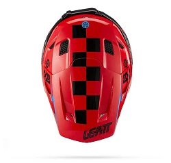 Leatt Kit Moto 7.5 V27 Red шлем кроссовый + Velocity 4.5 мотоочки, красный