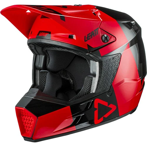 Leatt 3.5 Jr V21 Red шлем подростковый