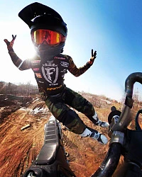 Blind Pigeon мотоштаны, зеленый камуфляж