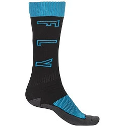 Fly Racing MX Youth Thick мотоноски подростковые, черно-сине-серый