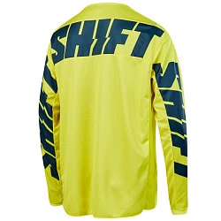 Shift White York Youth Yellow/Navy джерси подростковая