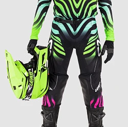 Leatt Moto 4.5 Junior 2026 Tiger Pink мотоштаны подростковые