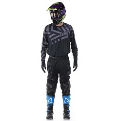 Leatt 3.5 Ride Kit 2024 Stealth комплект мотоштаны + джерси