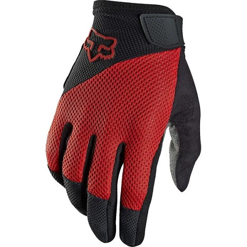 Fox Racing Reflex Gel велоперчатки, черно-красный