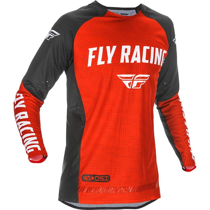 Fly Racing Evolution DST 2021 джерси, красно-черно-белый