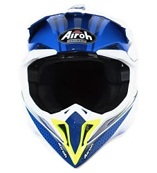 Airoh Wraap Mood Blue Gloss шлем внедорожный