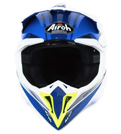 Airoh Wraap Mood Blue Gloss шлем кроссовый детский