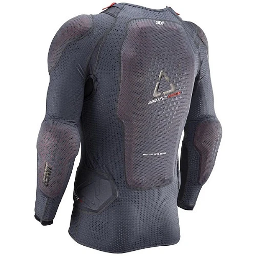 Leatt Body Protector 3DF AirFit Lite Evo моточерепаха, черный