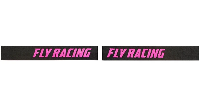 Fly Racing Zone 2020 мотоочки, черно-розовый, черная зеркальная линза