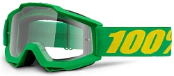 100% Accuri Forrest Clear Lens мотоочки, зелено-желтый