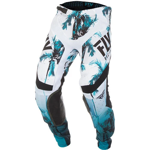 Fly Racing Lite Hydrogen Paradise/F-16 2021 комплект, бело-сине-черный