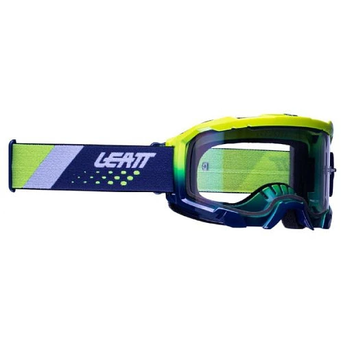 Leatt Velocity 4.5 Iriz Neon Yellow / Purple 78% мотоочки, двойная линза