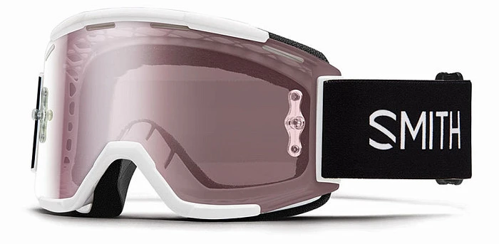 Smith Squad MTB IGTR White мотоочки, серая прозрачная линза