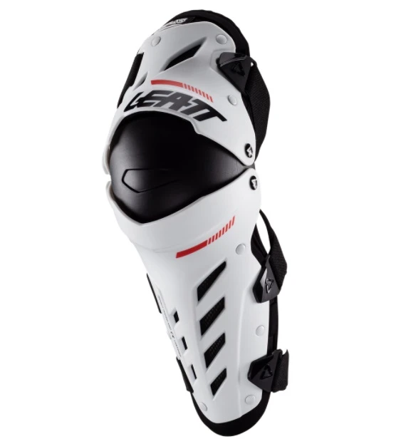 Leatt Dual Axis White шарнирные наколенники, белый