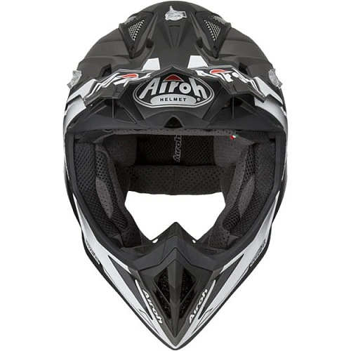 Airoh Aviator 2.2 шлем внедорожный, серо-белый