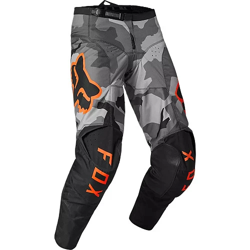 Fox Racing 180 Bnkr Grey Camo мотоштаны