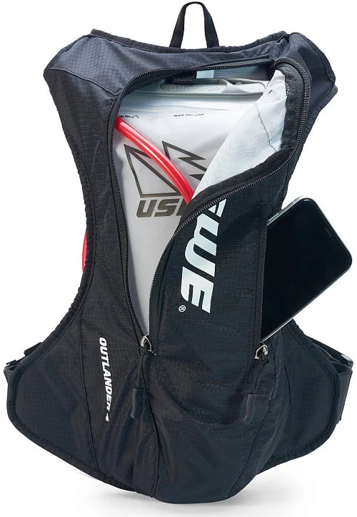 USWE Outlander 4L Hydration Pack (3L) Carbon Black рюкзак-гидропак, черный