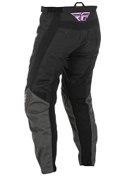 Fly Racing F-16 2022 мотоштаны женские, серо-черно-розовый