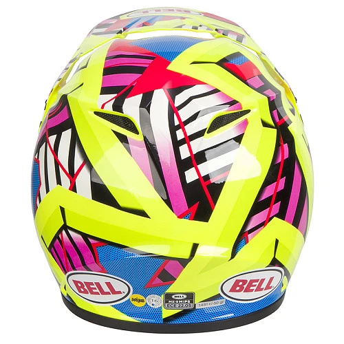 Bell MX-9 Mips Tagger Double Trouble Hi-Viz / Yellow шлем кроссовый