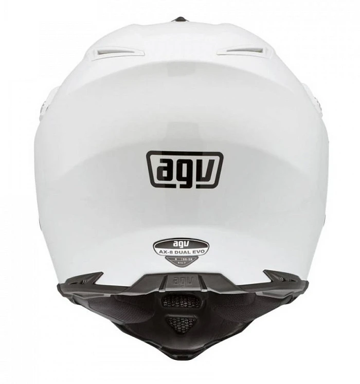 AGV AX-8 Evo Solid шлем кроссовый, белый