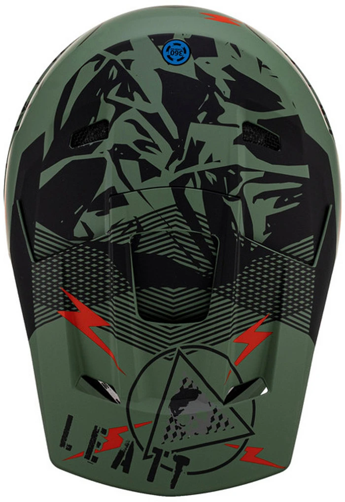 Leatt 2.5 V23 Cactus шлем кроссовый