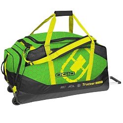 OGIO Trucker 8800 сумка на колесах, черно-салатовый
