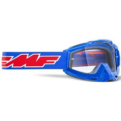 FMF Powerbomb Rocket Blue мотоочки, прозрачная линза