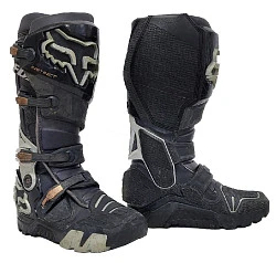 Fox Instinct Off Road 2018 мотоботы, черно-серый (б/у)