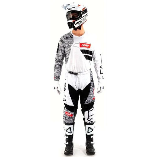 Leatt 3.5 Ride Kit 2025 White комплект мотоштаны + джерси